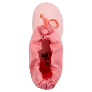 Γαλότσες με αδιάβροχη προστασία στο άνοιγμα και μεταλλιζέ στάμπα Smiley, από 24 έως 27 