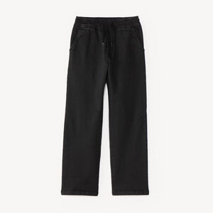 Pantalon garçon en sergé coupe balloon 