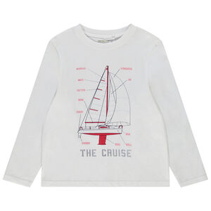 Μακρυμάνικο μπλουζάκι με φαντεζί σχέδιο για αγόρι 