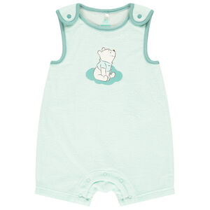 Combi κοντό πλεκτό σχέδιο Winnie Disney για bebe αγόρι 