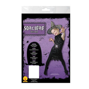 Στολή μάγισσας μέγεθος M μαύρο 