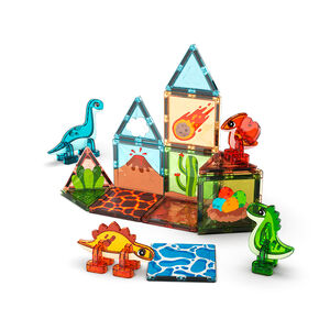 GEOMAG GEMS ΜΑΓΝΗΤΙΚΑ ΠΛΑΚΙΔΙΑ ΔΕΙΝΟΣΑΥΡΟΙ  - 25τμχ 