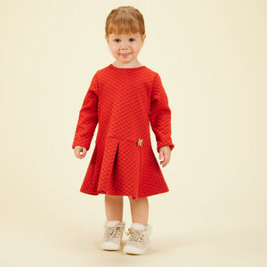 Ρόμπα πλεκτό jacquard για bebe κορίτσι 