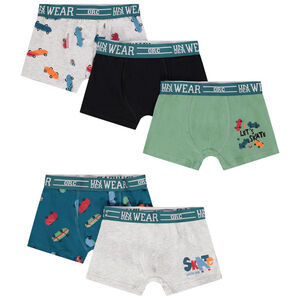 Σετ από 5 φαντεζί μποξεράκια για αγόρι 