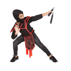 Στολή και αξεσουάρ Ninja για παιδιά 5-8 ετών 