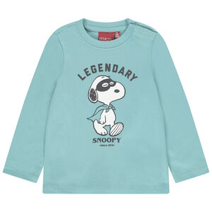 T-shirt manches longues en jersey print Snoopy pour bébé garçon 