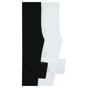 Σετ από 2 μονόχρωμα κολάν 