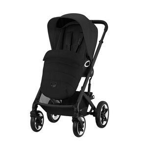 Καρότσι Talos S Lux Με Μεταλλικό Σκελετό Μαύρο - Moon Black 