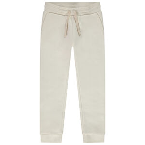 "Μακριά φόρμα από molleton μονόχρωμο για κορίτσι" 