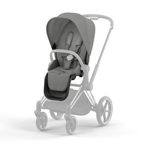 Επένδυση καθίσματος για καρότσι Priam 4 και e-Priam 2 σε γκρι χρώμα Mirage Cybex 