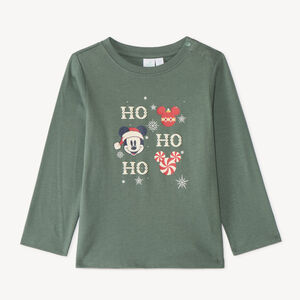 T-shirt manches longues bébé garçon en jersey Mickey 