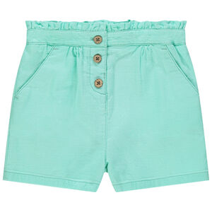 Σορτς μονόχρωμο βαμβακερό 