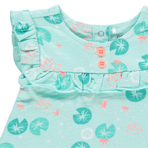 Σύνολο με εκτύπωση νυμφών και μπλούζα bloomer 