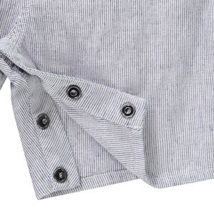 Σαλοπέτα κοντή υφασμάτινη με λεπτές ρίγες για bebe αγόρι  Main Σαλοπέτα κοντή υφασμάτινη με λεπτές ρίγες για bebe αγόρι