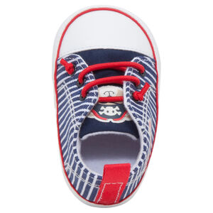 Υφασμάτινα αθλητικά μποτάκια με στάμπα καράβι 