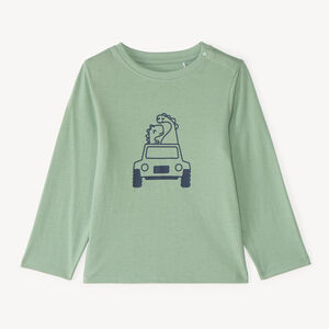 T-shirt με μακριά μανίκια για μωρό αγόρι με σχέδιο δεινόσαυρου 