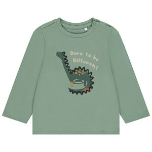 T-shirt μακρυμάνικο με σχέδιο δεινόσαυρου για μωρό αγόρι  Main T-shirt μακρυμάνικο με σχέδιο δεινόσαυρου για μωρό αγόρι