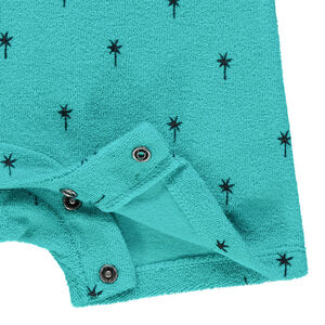 Σαλοπέτα κοντή από σφουγγάρι με σχέδιο φοίνικες 