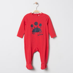 Dors-bien en jersey print crabe 