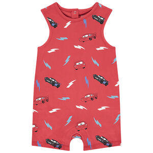 Σαλοπέτα κοντή με σχέδιο Cars Disney για μωρό αγόρι 