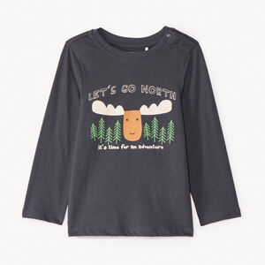 T-shirt manches longues printé pour bébé garçon 