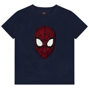 Κοντομάνικο μπλουζάκι Spider-Man Marvel με μαγικά παγιέτες για αγόρι 