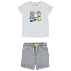 "Σετ 2 τμχ. από jersey για μωρό αγόρι" 