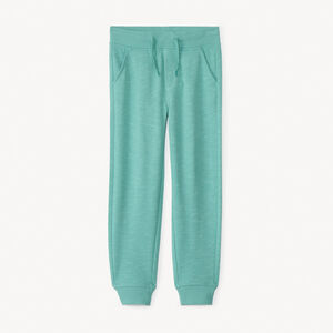 Jogging en molleton slub uni pour garçon 