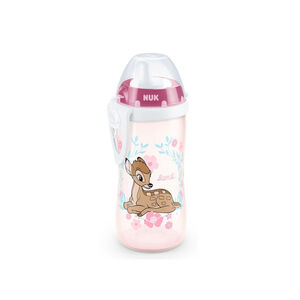 Kiddy Cup Disney Classic Βambi Ελαφάκι Ροζ Παγουράκι με Ρύγχος 300ml 