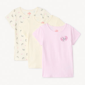 Σετ από 3 κοντομάνικα μπλούζες Stitch Disney για κορίτσια 