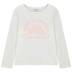 T-shirt με μακριά μανίκια με εκτύπωση για κορίτσι 