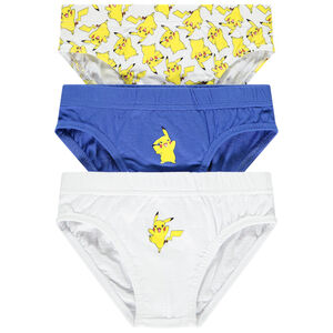 Σετ από 3 σλιπ Pikachu Pokémon για αγόρι 