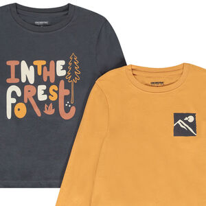 Σετ από 4 φαντεζί μπλουζάκια μακρυμάνικα για αγόρι 