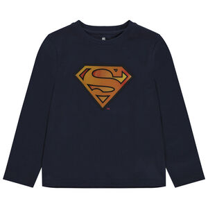 T-shirt μακρυμάνικο με εκτύπωση lenticulaire Superman Warner για αγόρι Main T-shirt μακρυμάνικο με εκτύπωση lenticulaire Superman Warner για αγόρι