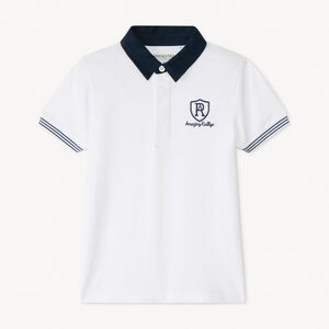 Πολό κοντομάνικο με κέντημα για αγόρι 