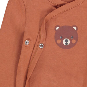 Σετ από 7 bodies σε jersey με φαντεζί σχέδιο για bebe αγόρι 