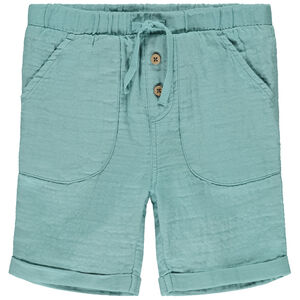 Βερμούδα από βαμβακερή γάζα για μωρό αγόρι 