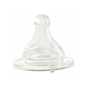 2 πιπίλες σιλικόνης κατά των κολικών γρήγορης ροής 4+ μηνών 