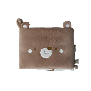 Άλμπουμ γέννησης με βελουτέ κάλυμμα και σχέδιο αρκούδας Roi des Forêts 