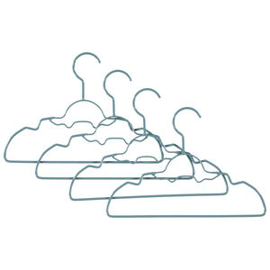 Σετ από 4 μεταλλικά κρεμάστρες σε σχήμα αυτοκινήτου 