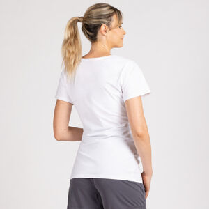 Μπλουζάκι εγκυμοσύνης κοντομάνικο μονόχρωμο 