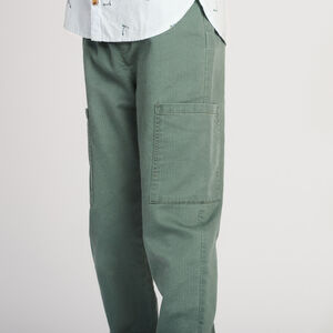 Παντελόνι υφασμάτινο κοτλέ με τσέπες για αγόρι 