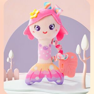 Μαλακή Κουδουνίστρα Mermaid Pink 