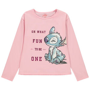 T-shirt μακρυμάνικο με σχέδιο Stitch Disney για κορίτσι Main T-shirt μακρυμάνικο με σχέδιο Stitch Disney για κορίτσι