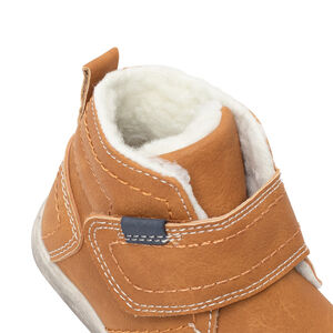 Μποτάκια με λουράκι με σκρατς και ζεστή επένδυση για αγόρι 