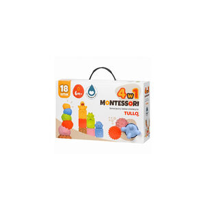 Παιχνίδι Αισθήσεων Montessori 18 Τμχ Tullo  
