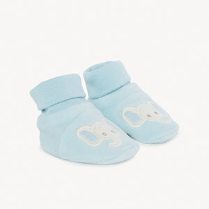 Πεδιλάκια ελέφαντα από βελουτέ για μωρό αγόρι 