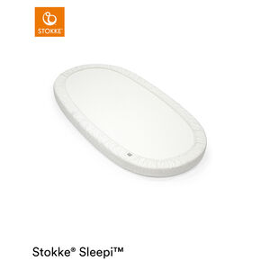 Σεντόνι με λάστιχο Sleepi V3 Fans γκρι από βαμβακερό πλεκτό 