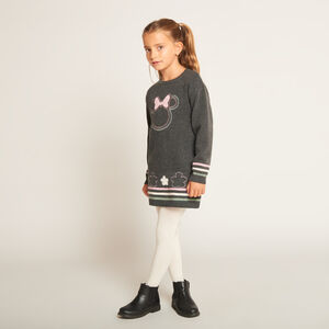 Robe manches longues en tricot Minnie Disney pour fille  