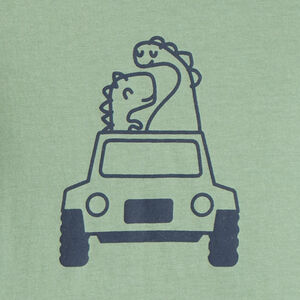 T-shirt με μακριά μανίκια για μωρό αγόρι με σχέδιο δεινόσαυρου 